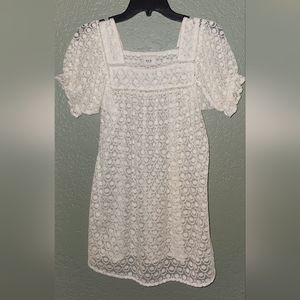 White lace junior top - New